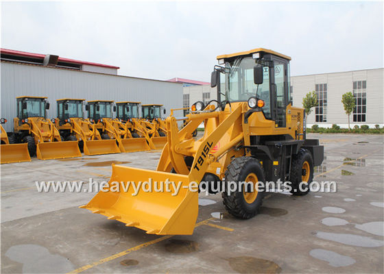 Chiny 24kw Diesel Engine T915L Mini Front End Loader 800Kgs Rated Load 2800Mm Dumping Height dostawca