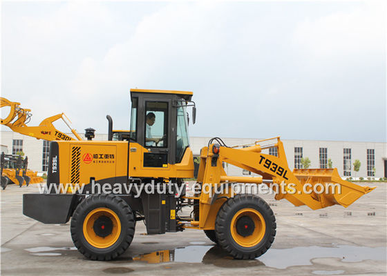 Chiny Hydraulic Joystick Control Articulated Wheel Loader T939L For Earth Moving Work dostawca