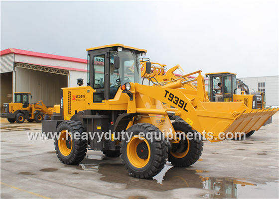 Chiny Hydraulic Pilot Control Front Loader Equipment T939L Air Brake With Quick Hitch Attachments dostawca