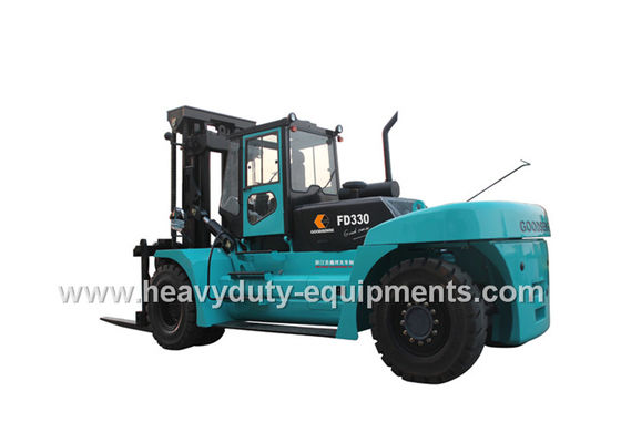 Chiny Sinomtp FD280 diesel forklift with Rated load capacity 28000kg and CE certificate dostawca