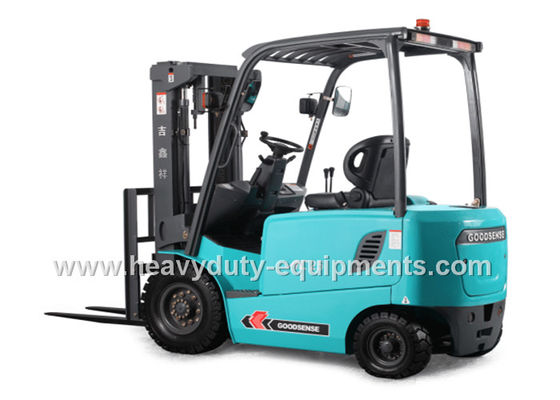Chiny LCD Instrument Forklift Lift Truck Battery Powered Steering Axle 2500Kg Loading Capacity dostawca
