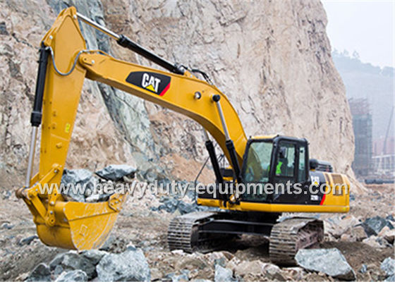 Chiny CAT 330D2L Hydraulic Crawler Excavator 9.6 rpm Swing Speed with 1.54m³ bucket dostawca