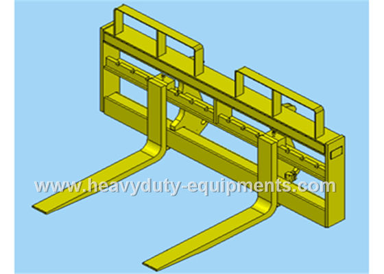 Chiny Szybkozłącze paletowe widły SDLG ładowarki kołowej o długości 1,45 m dostawca