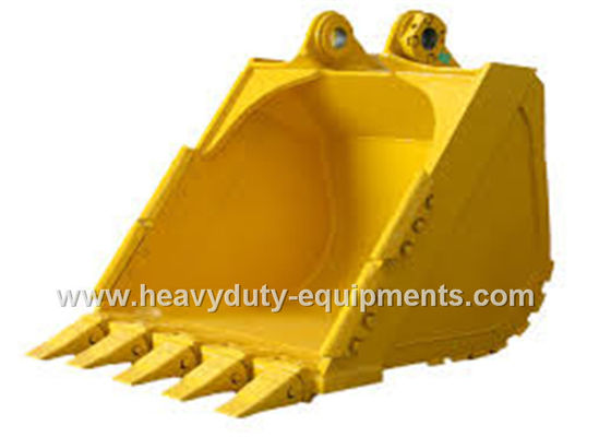 Chiny 0.9-1.9 m3 Capacity Construction Equipment Spare Parts SDLG Excavator Bucket Five Teeth Type dostawca