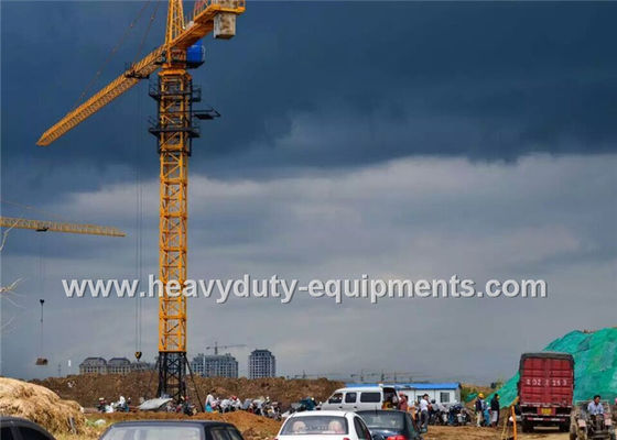 Chiny Safety Concrete Construction Equipment Luffing Jib Tower Crane 161M Max Height For Max Load dostawca