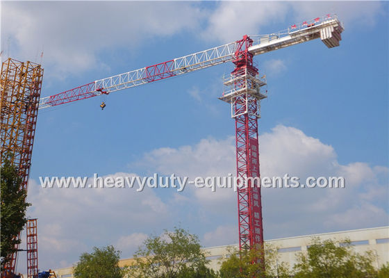 Chiny Residential Buildings Horizontal Electric Tower Crane Jib Frame 3.1T Tip Load dostawca
