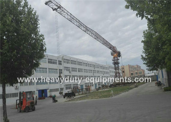Chiny Tower crane 46m with max load of 10 tons and tip load 1.8 tons for construction dostawca