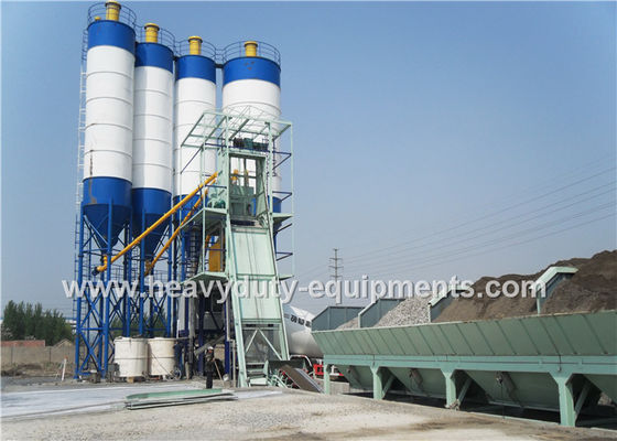 Chiny Hongda HZS75 of Concrete Mixing Plants having the 105 kw power dostawca