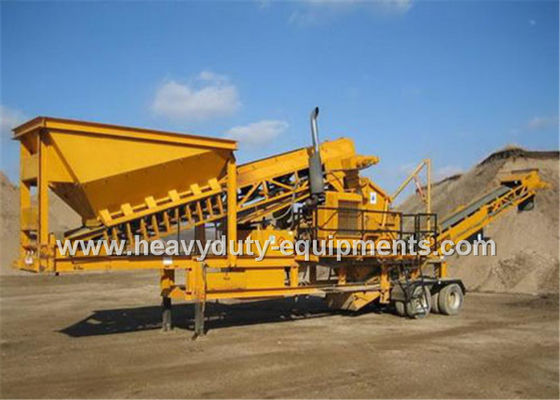 Chiny Three Spindle Mobile impact crusher dostawca