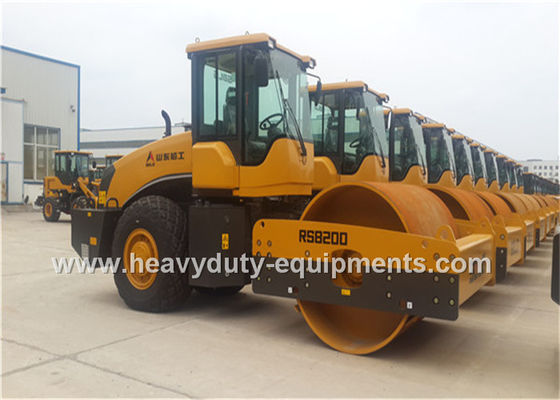 Chiny SDLG RS8200 Road Construction Equipment Single Drum Vibratory Road Roller 20tons Deutz Engine dostawca