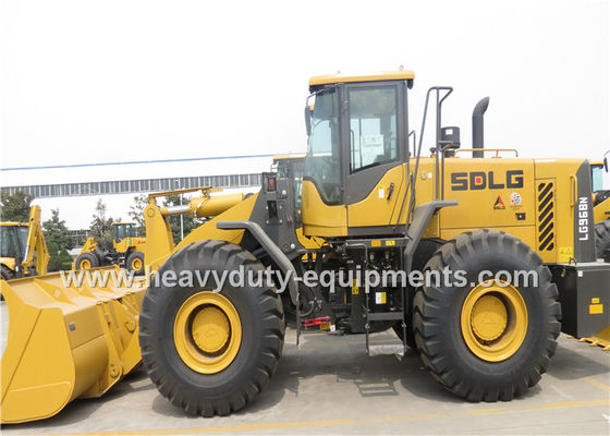 Chiny 6T SDLG L968F Wheel Loader Equipment With Pilot Control Weichai 178kw Engine VOLVO Technology dostawca