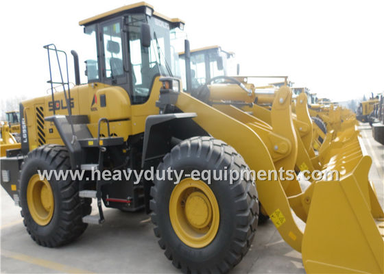 Chiny wheel loader L956F SDLG brand 3 valves with standard bucket 3 m3 and cabin dostawca
