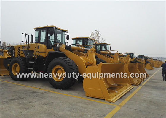 Chiny 5Tons SDLG  Wheel Loader L956F With Pilot Control , 3m3 Rock Bucket , 162kw Weichai Engine dostawca