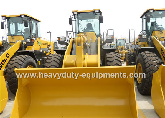 Chiny SDLG wheel loader LG953 five tons loading capacity with rock bucket 2.4m3 dostawca