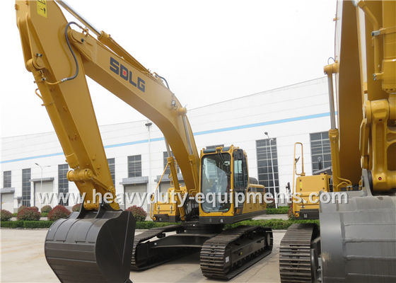 Chiny 5.1km / h Hydraulic Crawler Excavator 172.5KN Digging Force Standard Cab With A / C dostawca