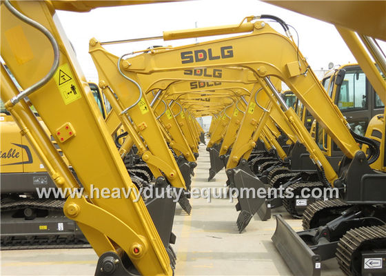 Chiny SDLG excavator LG6225E with 1.35m3 rotating coal bucket 6650 digging height dostawca