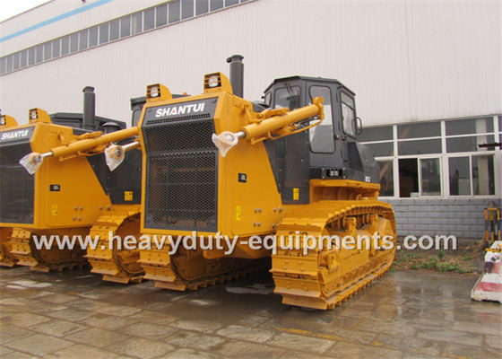 Chiny Shantui SD42-3 bulldozer with ROPS and FOPS 16cbm Semi-U blade 16m3 dozing capacity dostawca