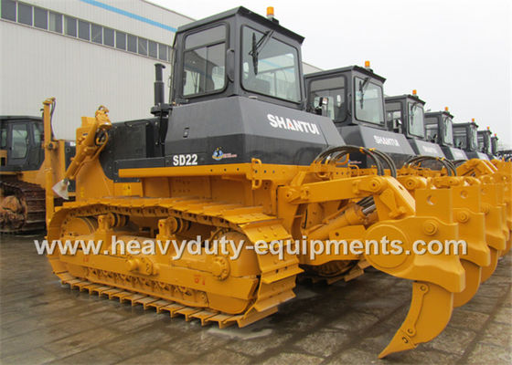 Chiny Shantui bulldozer SD22 equipped with a hexahedron damping cabin in wide visibility dostawca