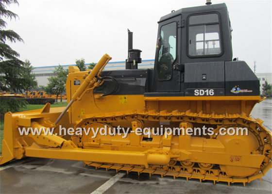Chiny 3860mm Power Angle Blade Construction Bulldozer 17.44T With Sealed Shock Absorbing Cabin dostawca