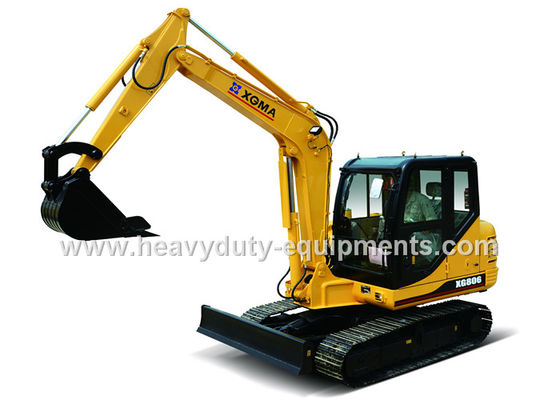 Chiny XGMA XG806 hydraulic excavator Equipped with energy saving, high efficiency YANMAR 4TNV94L dostawca
