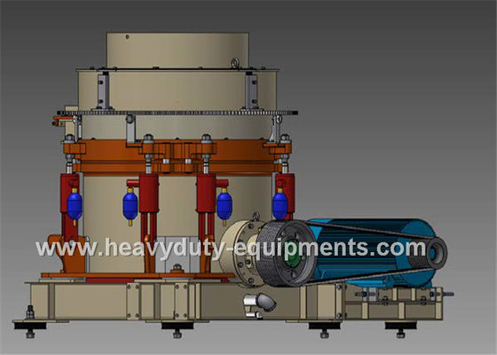 Chiny Crushing Industrial Mining Equipment Hydraulic Cone Crusher Double Insurance Control dostawca