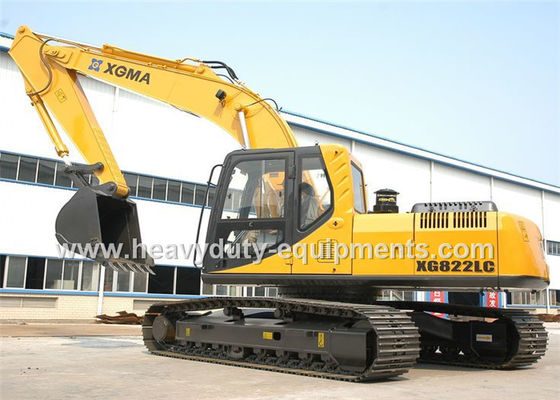 Chiny XGMA XG822EL crawler hydraulic excavator with engine ShangChai operating weight 21.5 T dostawca