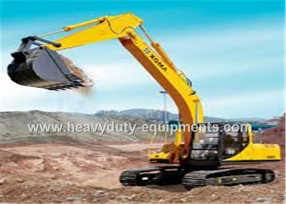Chiny Pilot operation Hydraulic Crawler Excavator 0.85m3 bucket 9875mm Max digging radius dostawca