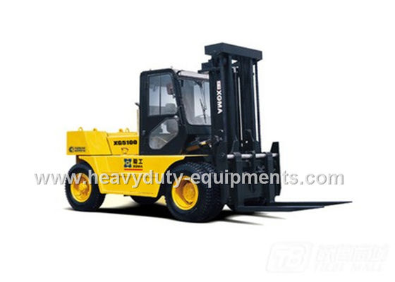 Chiny 230g / kw.h Engine Fuel Industrial Forklift Truck With Gearbox / Torque Converter dostawca