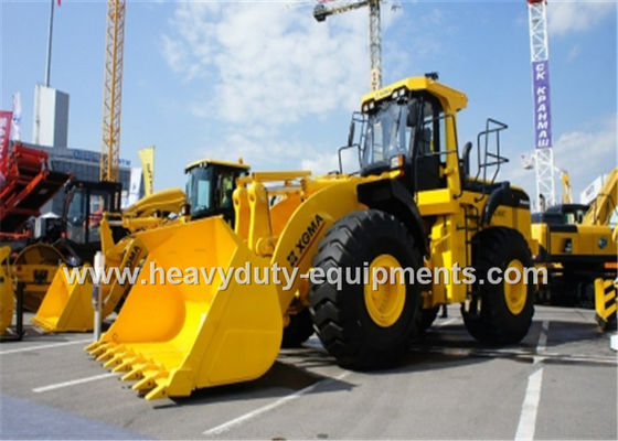 Chiny Pilot Control 8 Ton Front End Shovel Loader 28.4t Operating weight with ZF transmission dostawca