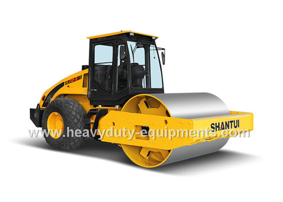 Chiny Shantui 18ton single drum vibratory road roller SR18 with 132kw cummins engine , dostawca