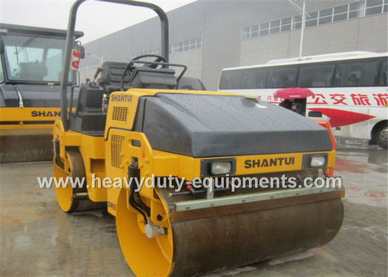 Chiny Shantui double drum road roller SR04D-5 designed for treatment of top surface areas for roads dostawca