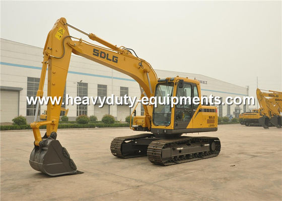 Chiny LG6150E 4600mm Long Boom Excavator , Energy Saving 10 Ton Excavator dostawca