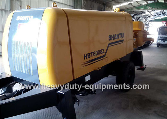 Chiny SHANTUI HBT6014 pump trailer adopts PLC control system and integrated switching power supply dostawca