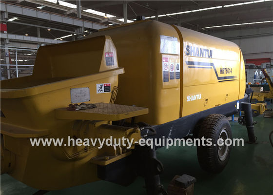 Chiny SHANTUI HBT8016R concrete pump trailer adopts original VOLVO diesel engine dostawca