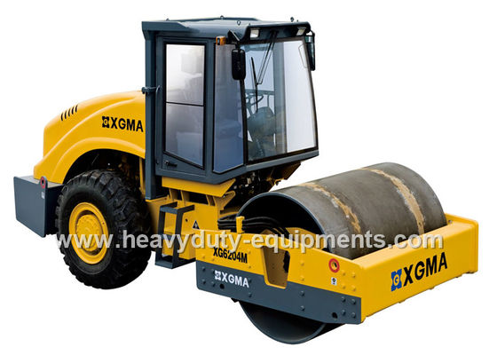 Chiny Single Drum Road Roller XG6204M with optional pad foot drum and Yuchai engine dostawca