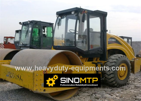 Chiny XG6184M single drum road roller with streamline engine hood can be fully opened making repair and maintenance convenient dostawca