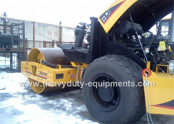 Chiny XG6141 Hydraulic Vibratory Road Roller Adopted Dongfeng Cummins turbocharged diesel engine dostawca