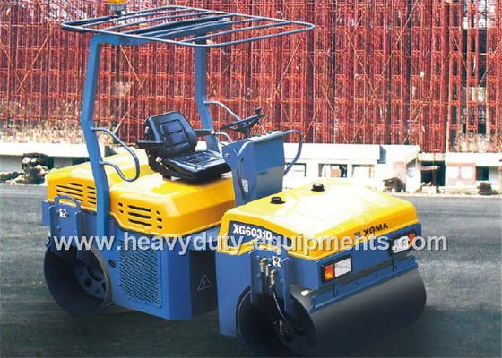 Chiny Road Roller 3 T of XGMA equipped with φ700×1200 drum for great realiability and long life time dostawca