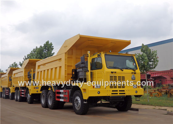 Chiny Mining tipper truck / dump truck bottom thickness 12mm and HYVA Hydraulic lifting system dostawca