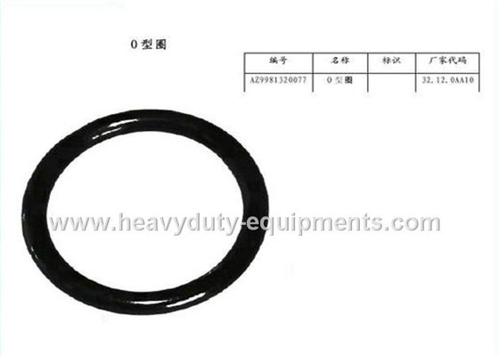 Chiny HOWO Spare Parts O-ring part number AZ9981320077 for howo trucks dostawca