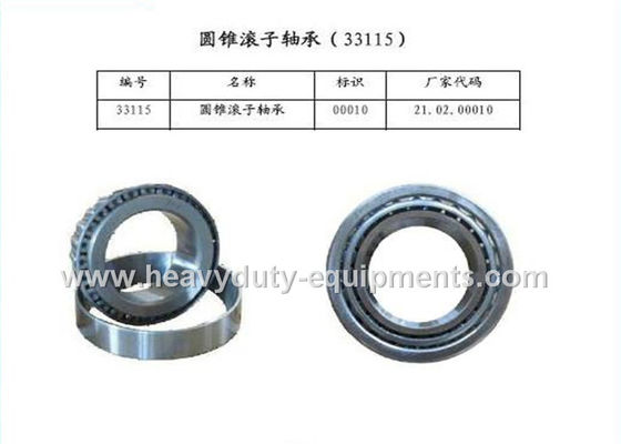 Chiny Sinotruk spare parts , tapered roller bearing part number 33115 dostawca