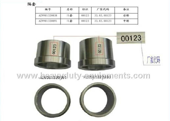 Chiny sinotruk spare part distance sleeve part number AZ9981320038 etc with warranty dostawca