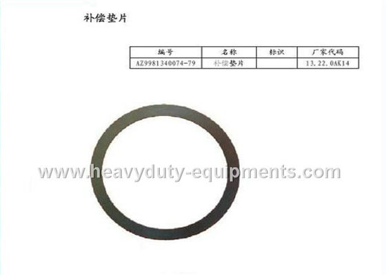 Chiny sinotruk spare part washer part number AZ9981340074-79 for howo trucks dostawca