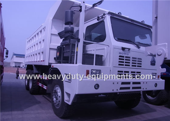 Chiny Mining dump / tipper truck brand Howo 50 tons / 70tons driving model 6x4 dostawca