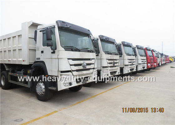Chiny HOWO chinese strong mine dump truck 336hp 6x4 / 8x4 with Q345 Steel cargo body dostawca