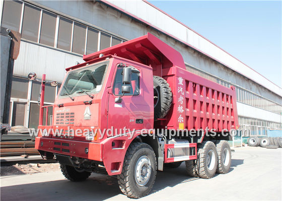 Chiny 6x4 mining dump truck with HW7D cab and reinforce frame ISO / CCC Approved dostawca