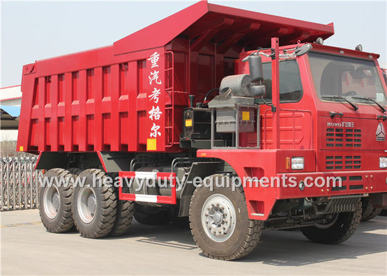 Chiny 70 tons 6X4 Mine Dump Truck brand Sinotruk HOWO with HYVA Hdraulic lifting system dostawca