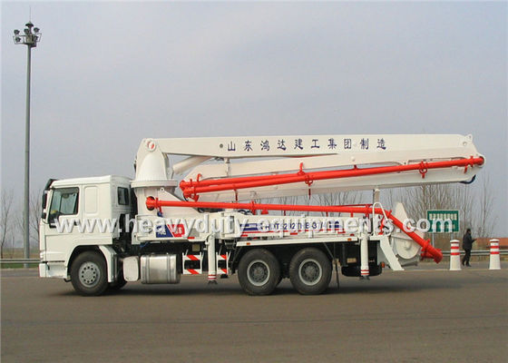 Chiny Concrete Pump Trailer 48m boom dostawca