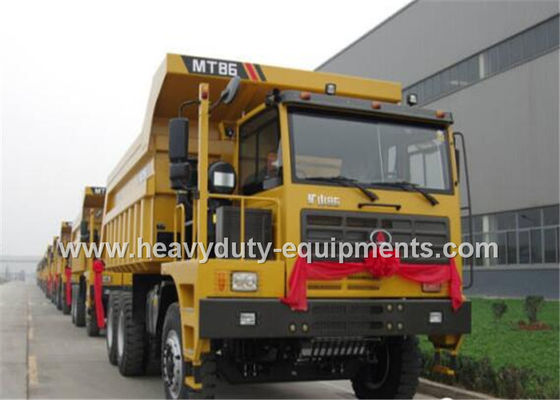 Chiny Rated load 60 tons Off road Mining Dump Truck Tipper  309kW engine power with 34m3 body cargo Volume dostawca