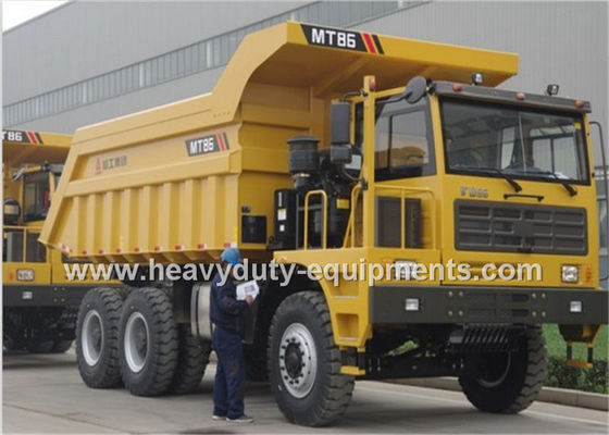 Chiny Rated load 55 tons Off road Mining Dump Truck Tipper  309kW engine power with 30m3 body cargo Volume dostawca